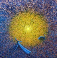Khusro Subzwari, 42 x 46 Inch, Acrylics on Canvas, Figurative Painting, AC-KS-258